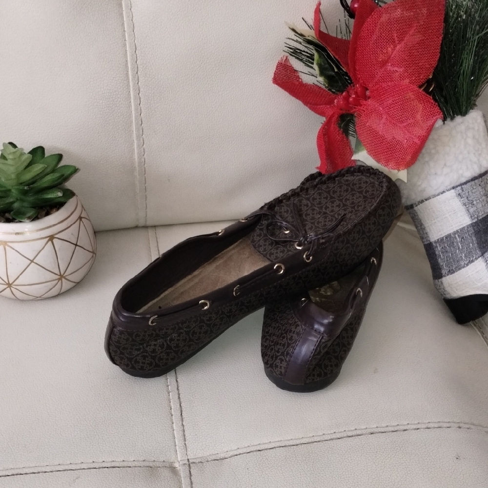 Daisy Fuentes Dark Brown Moccasins - Picture 4 of 5